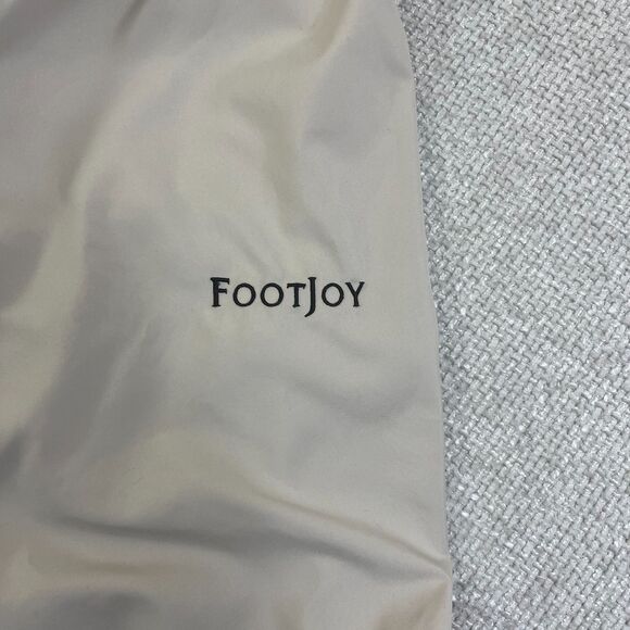 FootJoy Windbreaker Pullover Jacket Men's 2XL Beige Long Sleeve Golf Pockets - Picture 6 of 10